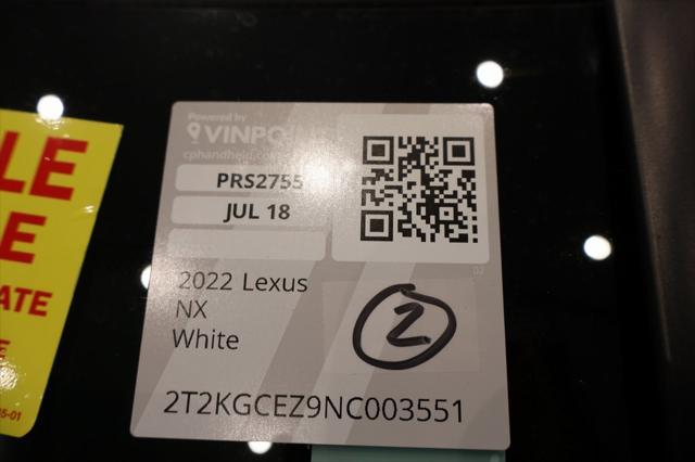 Photo of 2022 Ultra White Lexus NX 350