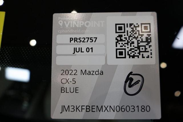 Photo of 2022 Deep Crystal Blue Mica Mazda CX-5