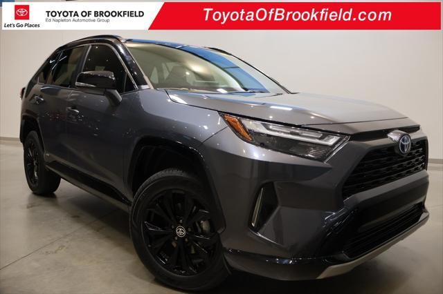 Photo of 2022 Magnetic Gray Metallic/Midnight Black Metallic Toyota RAV4 Hybrid