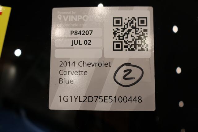 Photo of 2014 Laguna Blue Tintcoat Chevrolet Corvette Stingray