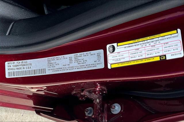 Photo of 2025 Red RAM 1500