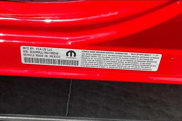 Photo of 2024 Flame Red Clearcoat RAM 3500