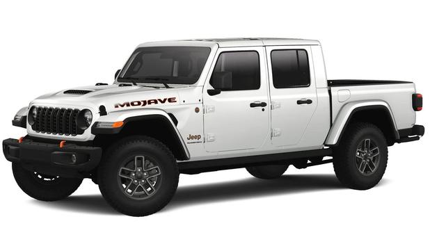 Photo of 2025 Bright White Clearcoat Jeep Gladiator