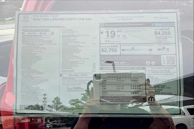 Photo of 2025 Red RAM 1500