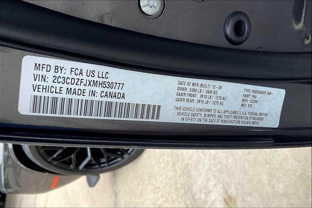 Photo of 2021 Granite Pearlcoat Dodge Challenger