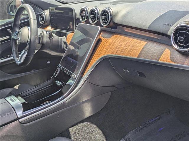 Photo of 2024 Black Mercedes-Benz C-Class