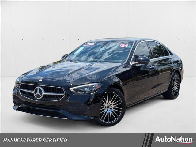 Photo of 2024 Black Mercedes-Benz C-Class