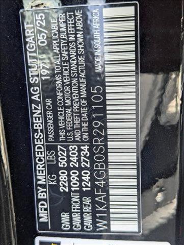 Photo of 2025 Obsidian Black Metallic Mercedes-Benz C-Class