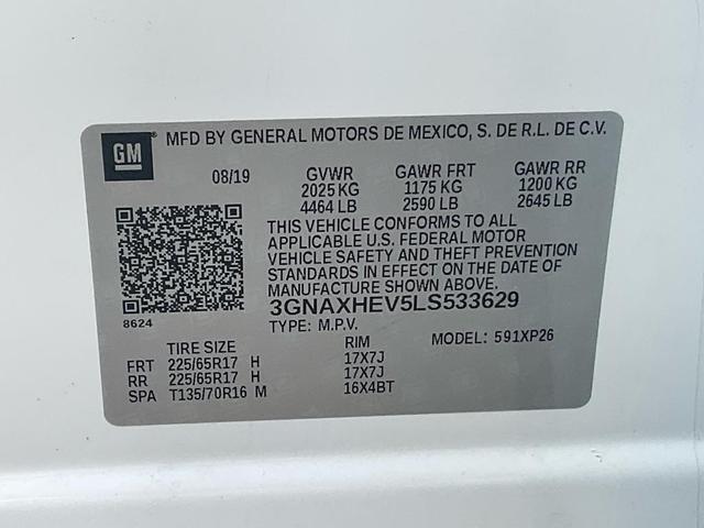 Photo of 2020 Summit White Chevrolet Equinox