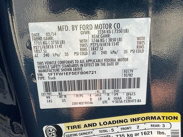 Photo of 2014 BLUE Ford F-150
