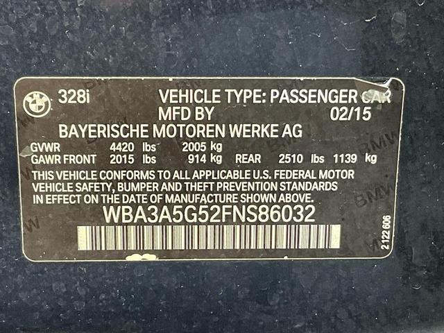Photo of 2015 BLUE BMW 328