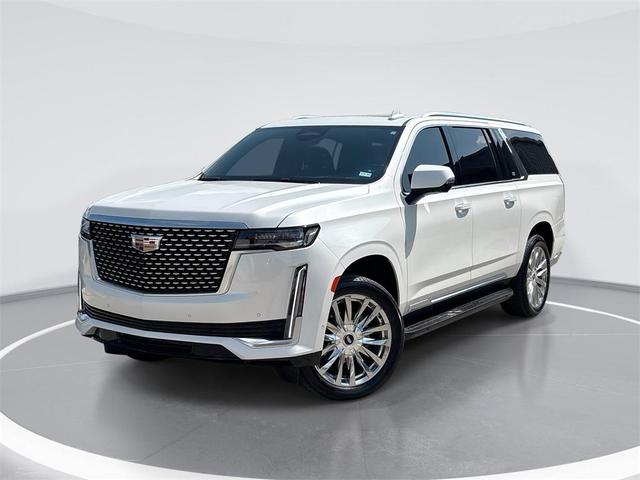 Photo of 2023 Crystal White Tricoat Cadillac Escalade ESV