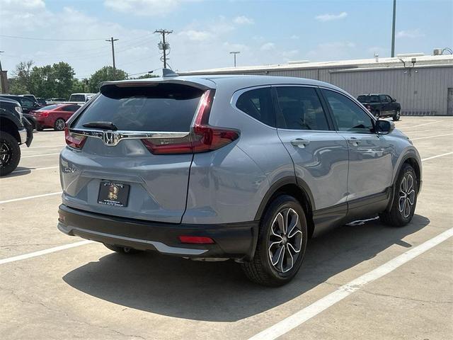 Photo of 2021 Aegean Blue Metallic Honda CR-V