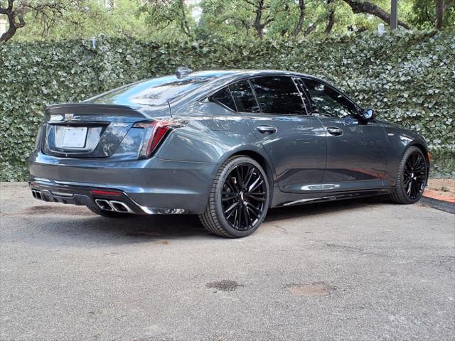 Photo of 2022 Shadow Metallic Cadillac CT5-V