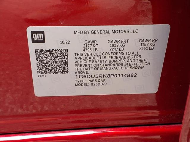 Photo of 2023 Radiant Red Tintcoat Cadillac CT5