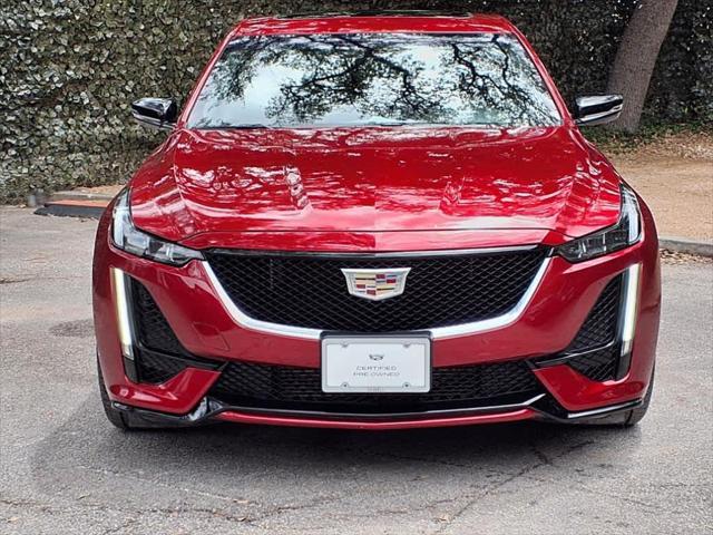 Photo of 2023 Radiant Red Tintcoat Cadillac CT5