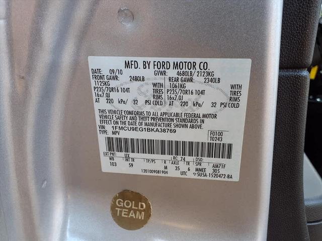 Photo of 2011 Ingot Silver Metallic Ford Escape