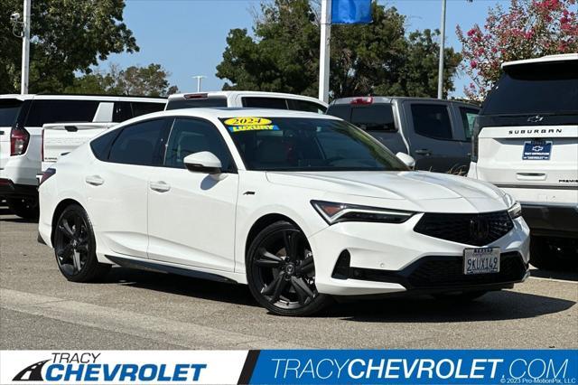 Photo of 2024 Platinum White Pearl Acura Integra