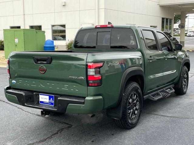 Photo of 2022 Tactical Green Metallic Nissan Frontier