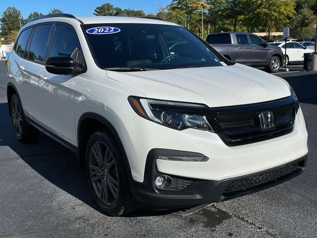 Photo of 2022 Platinum White Pearl Honda Pilot