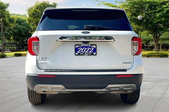 Photo of 2022 STAR WHITE MET TRI-COAT Ford Explorer