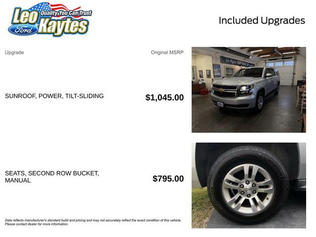 Photo of 2018 Silver Ice Metallic Chevrolet Suburban