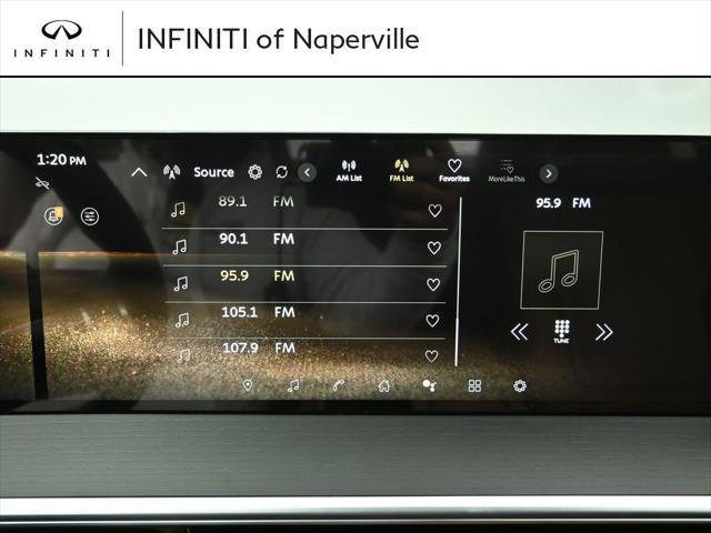Photo of 2025 Mineral Black INFINITI QX80