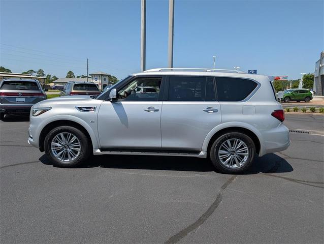 Photo of 2019 Liquid Platinum INFINITI QX80
