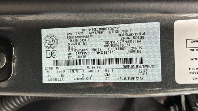 Photo of 2024 CARBONIZED GREY METALLIC Ford F-150