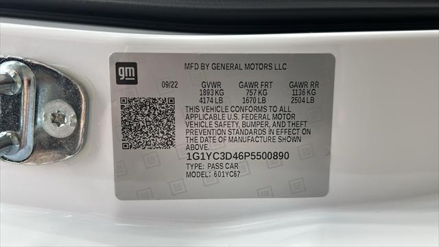 Photo of 2023 White Pearl Metallic Tricoat Chevrolet Corvette