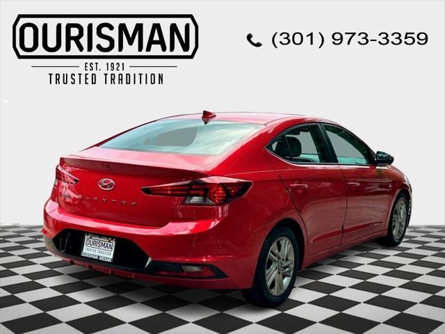Photo of 2020 Calypso Red Hyundai ELANTRA