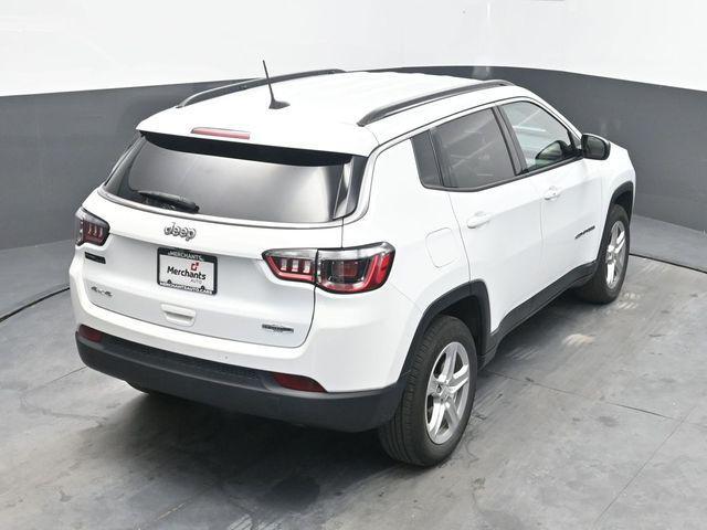 Photo of 2023 Bright White Clearcoat Jeep Compass