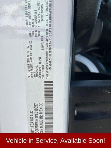 Photo of 2023 Bright White Clearcoat RAM ProMaster 3500