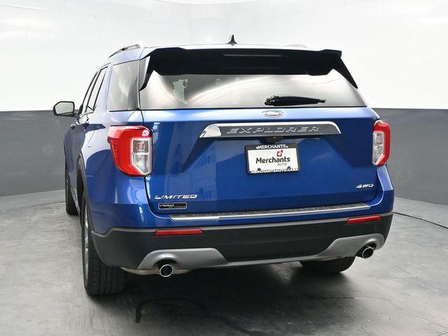 Photo of 2022 Blue Metallic Ford Explorer