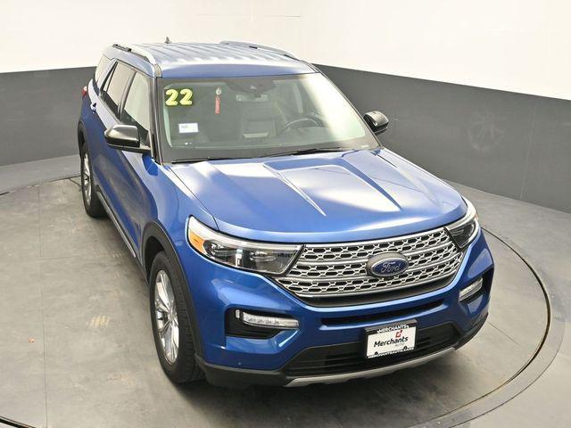 Photo of 2022 Blue Metallic Ford Explorer