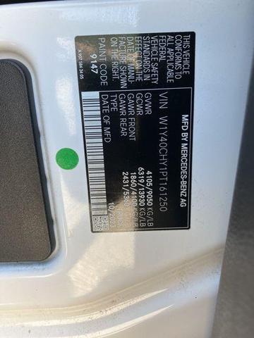 Photo of 2023 White Mercedes-Benz Sprinter 2500