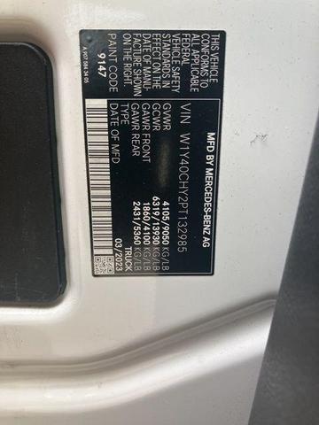Photo of 2023 White Mercedes-Benz Sprinter 2500
