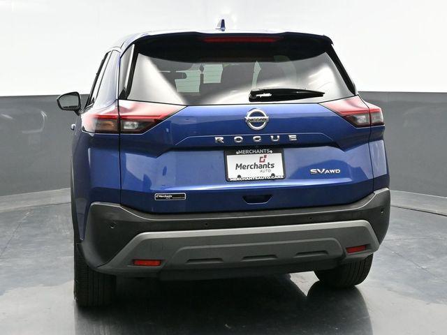 Photo of 2021 Caspian Blue Metallic Nissan Rogue