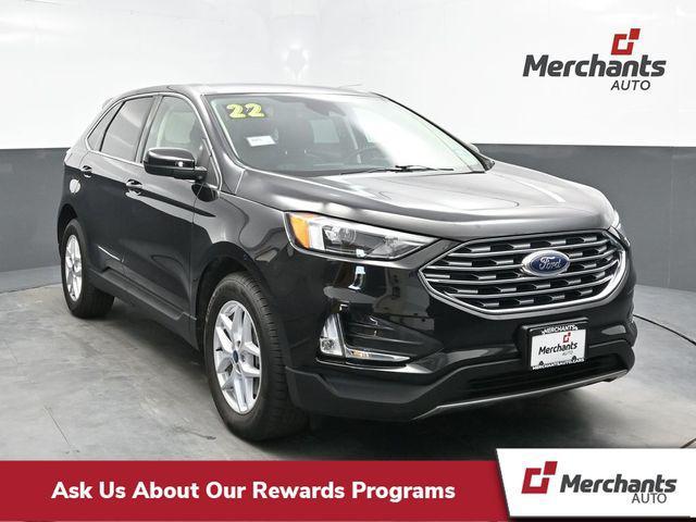 Photo of 2022 Agate Black Metallic Ford Edge