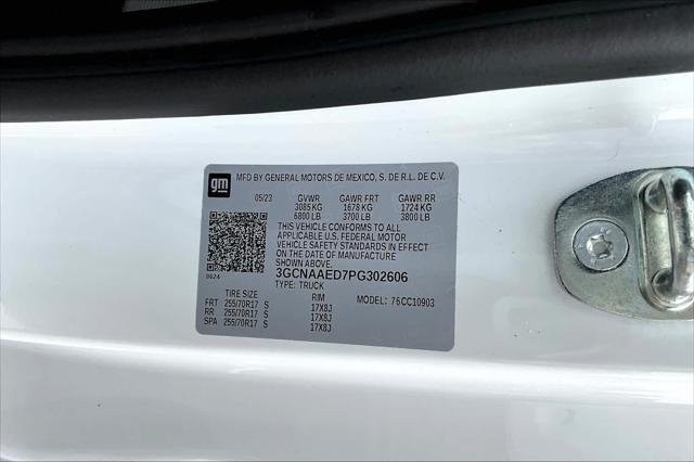 Photo of 2023 Summit White Chevrolet Silverado 1500