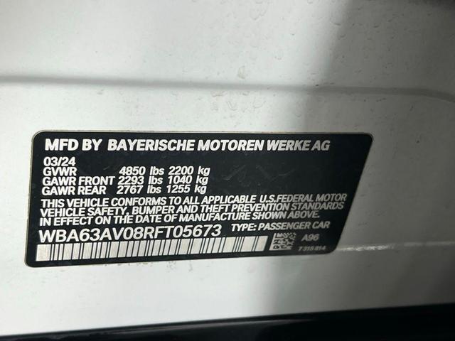 Photo of 2024 Mineral White Metallic BMW 430 Gran Coupe
