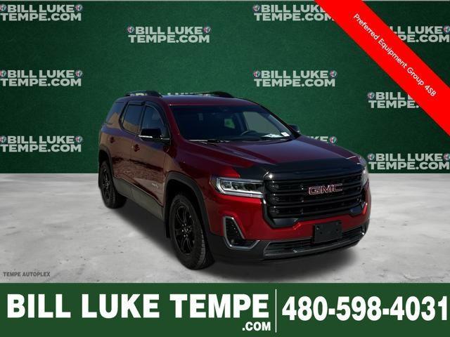Photo of 2023 Volcanic Red GMC Acadia