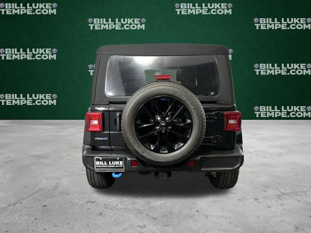 Photo of 2022 Black Clearcoat Jeep Wrangler Unlimited 4xe