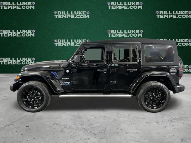 Photo of 2022 Black Clearcoat Jeep Wrangler Unlimited 4xe