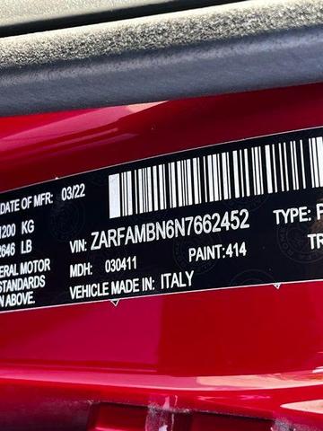 Photo of 2022 Alfa White Alfa Romeo Giulia