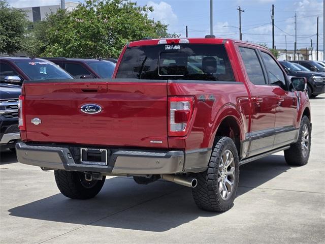 Photo of 2022 Vermillion Red Ford F-150