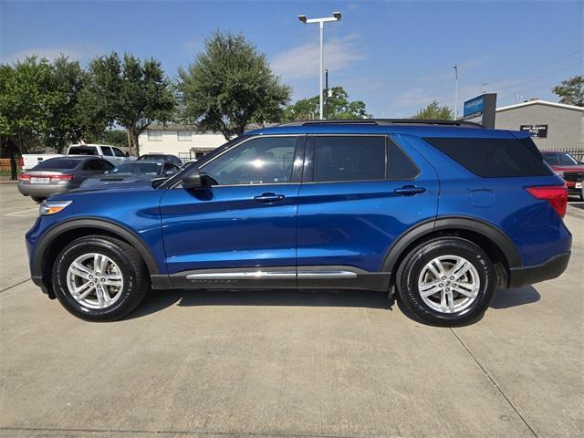 Photo of 2022 Atlas Blue Metallic Ford Explorer