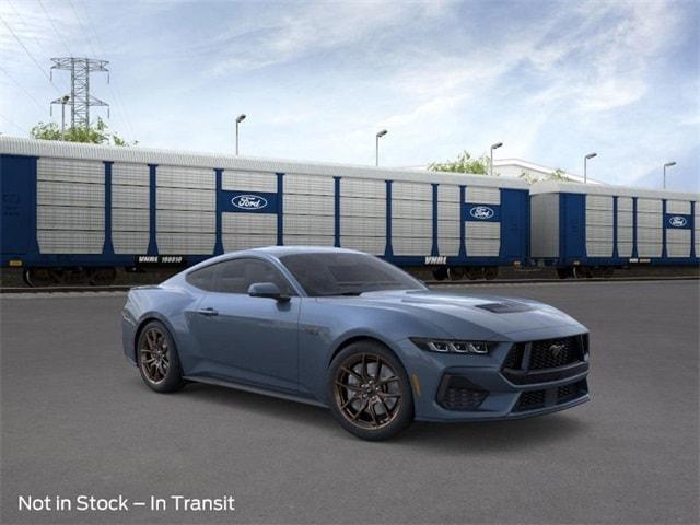 Photo of 2025 Vapor Blue Metallic Ford Mustang