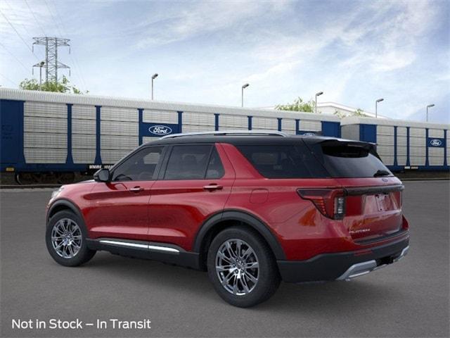 Photo of 2025 Rapid Red Metallic Tinted Clearcoat Ford Explorer