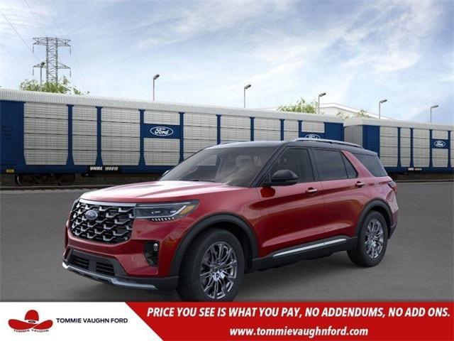 Photo of 2025 Rapid Red Metallic Tinted Clearcoat Ford Explorer